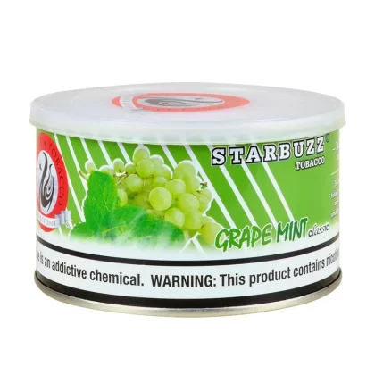 Starbuzz Grape Mint Classic Hookah Tobacco