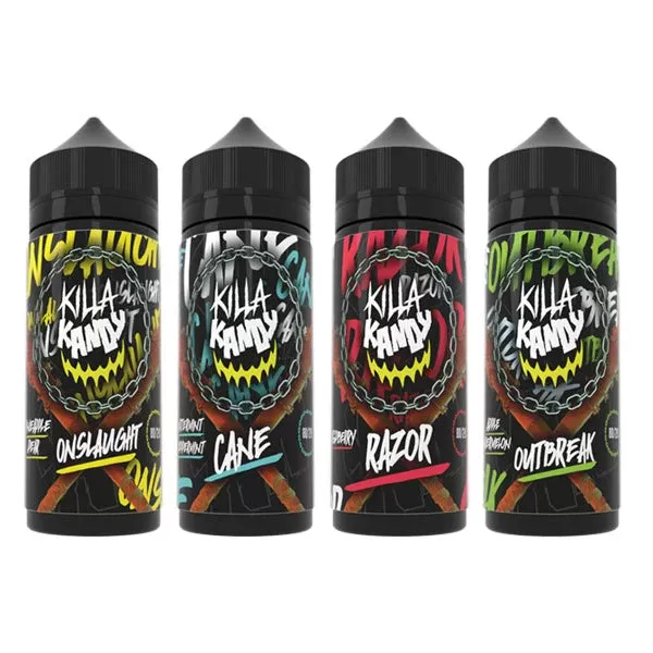Killa Kandy 100 ml 0 mg Shortfill E-Liquid (80VG/20PG)
