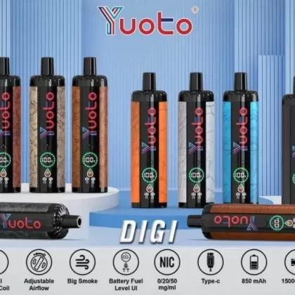 Yuoto Digi 15000 Puffs Disposable Device
