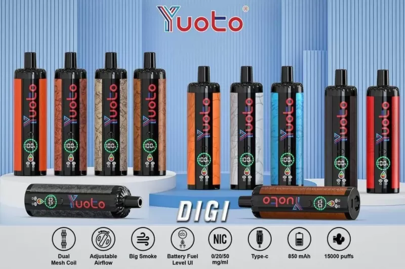 Yuoto Digi 15000 Puffs Disposable Device