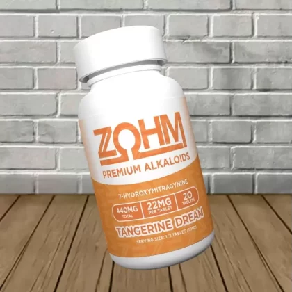 Zohm Premium Alkaloid 7-Hydroxymitragynine Extract Tablets 20ct