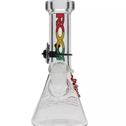 6″ ROOR Rasta 26x4mm Beaker Bong