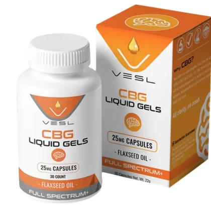 Vesl Oils CBG Capsules – 750mg