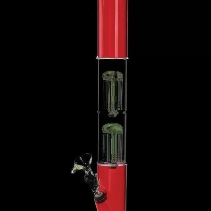 Acrylic Water Pipe with Dual Tree Percs