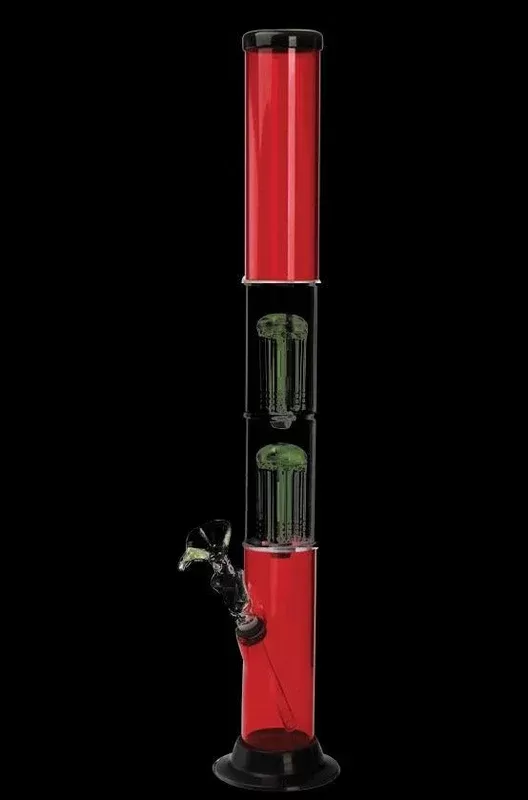 Acrylic Water Pipe with Dual Tree Percs