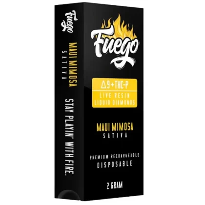 Fuego THC-P Live Resin Vaporizer – 2000mg
