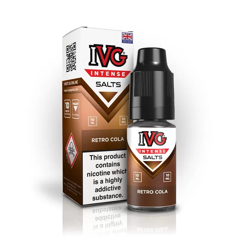 IVG Intense Nic Salt E Liquid Retro Cola