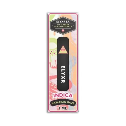 Elyxr Live Resin Delta 8 Disposable 1 Gram (1000mg)
