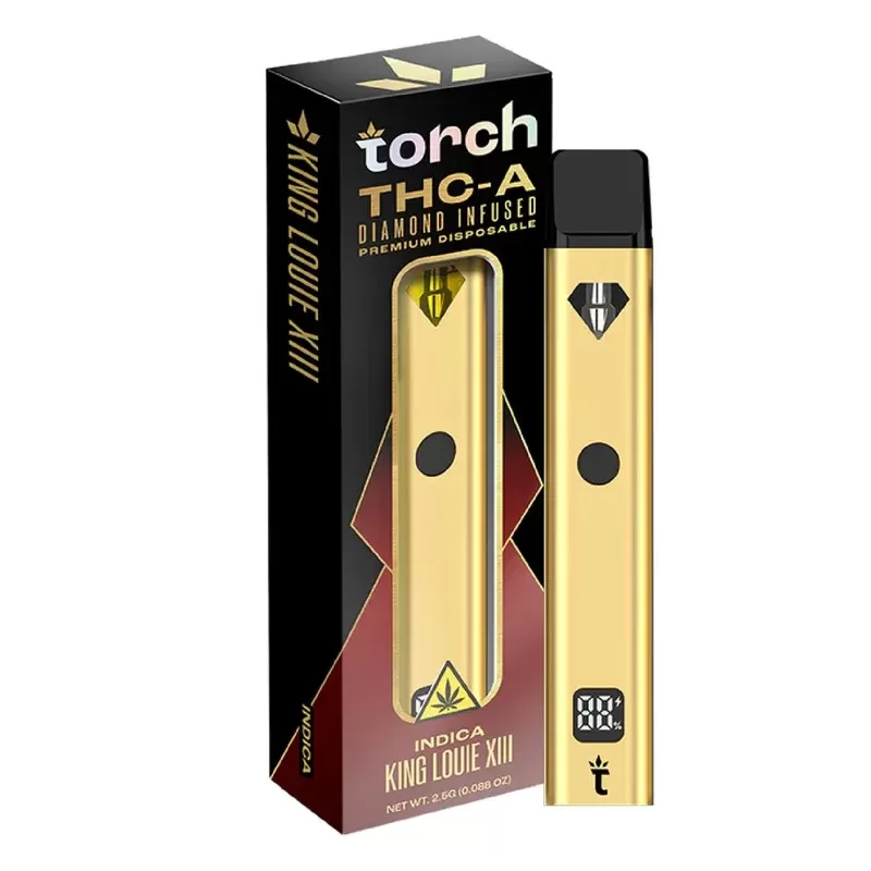 Torch Diamond Infused THC-A Blend Gold Edition Vaporizer – 2500mg