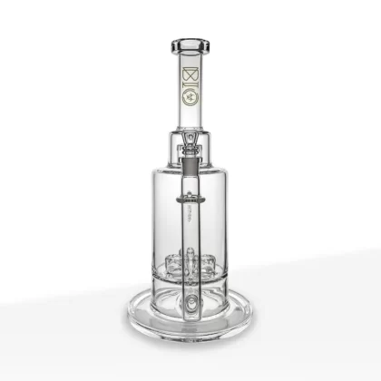 BIO Glass | Triple Updome Percolator Inline Stemless Water Pipe