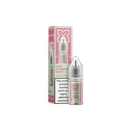 Pod Salt Nexus Fresh Raspberry Mojito E Liquid 10ml