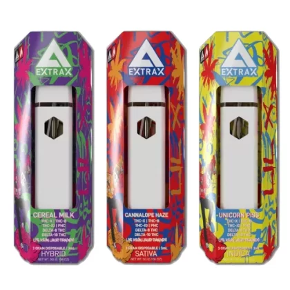 Extrax Thins THC-X + THC-B Vaporizer – 3000mg