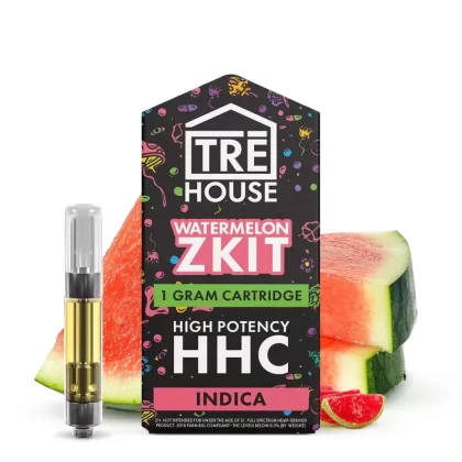 Tre House Live Resin Watermelon Zkit HHC Cartridge – 1000mg