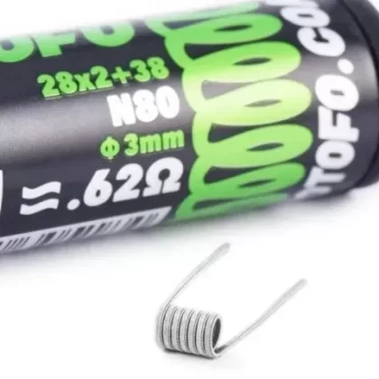Wotofo Dual Core Fused Clapton Coils 0.62ohm