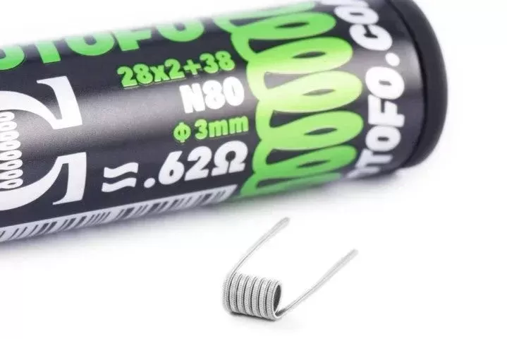 Wotofo Dual Core Fused Clapton Coils 0.62ohm