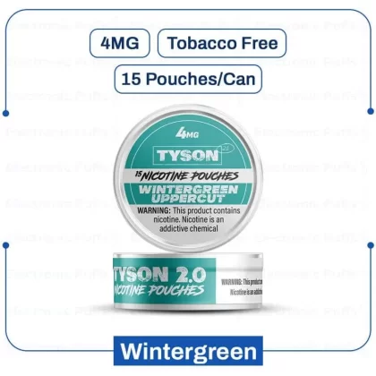 Buy Tyson 2 Wintergreen Nicotine Pouch 4mg | Electronicpuffs