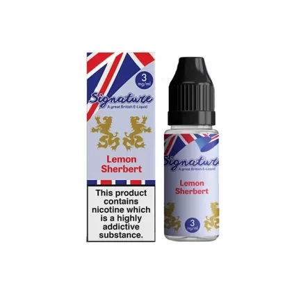 Signature Vapours Signature Lemon Sherbet E Liquid 10ml