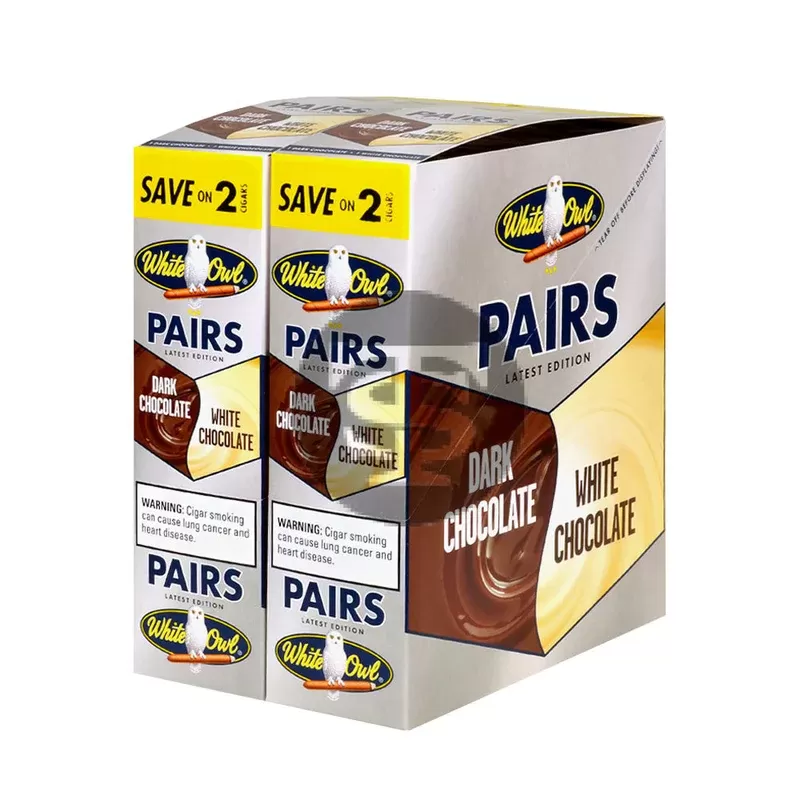 White Owl Cigarillos 99 Cent Pre Priced 30 Packs of 2 Cigars Dark &