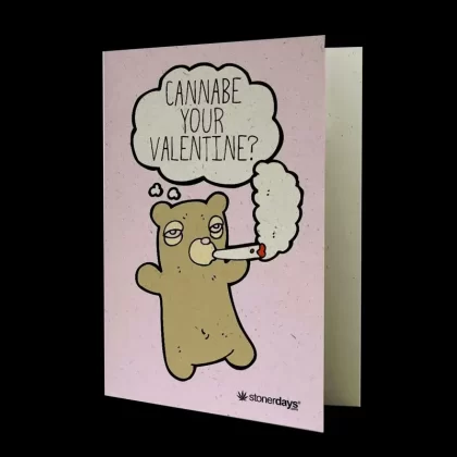 StonerDays Cannabe Your Valentine Hemp Valentine’s Day Card