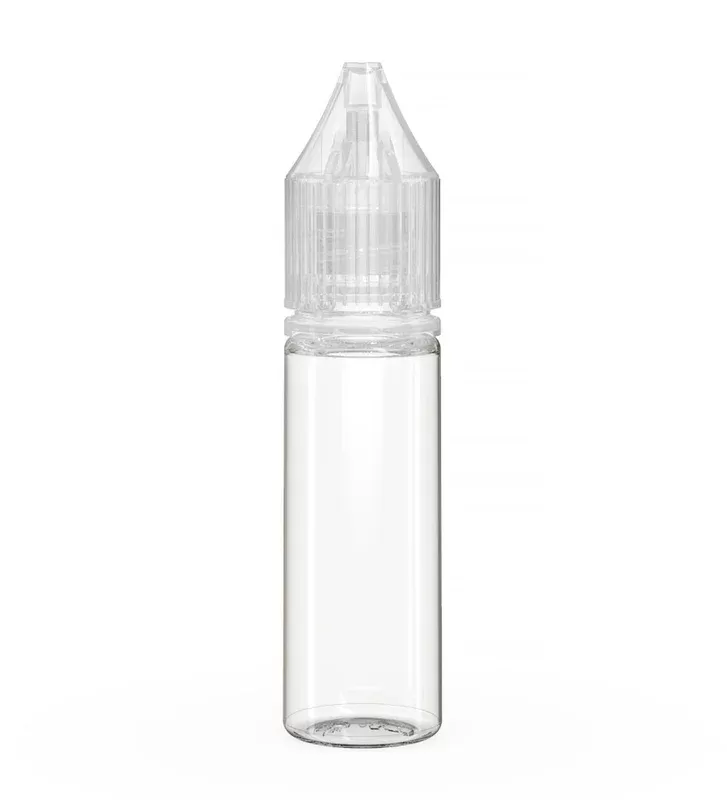 CHUBBY GORILLA | Child Resistant Unicorn V3 PET Dropper Bottles Clear