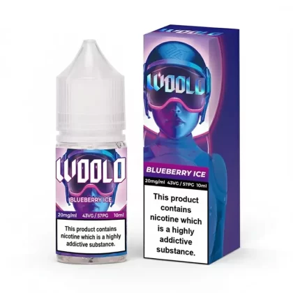 Blueberry Ice By Woolo 10ml Salt