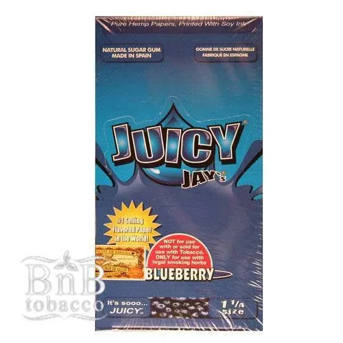 Juicy Jays Blueberry Rolling Papers