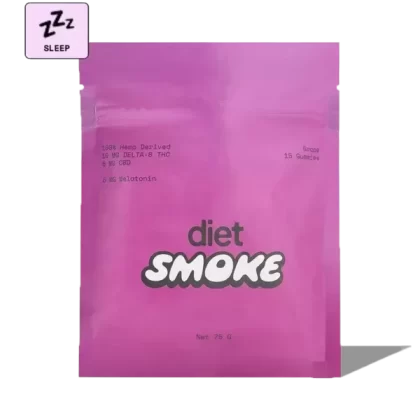 Diet Smoke Grape Sleep Gummies DELTA-8 THC