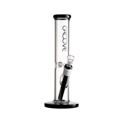 Groove Straight Tube Water Pipe 12 Inches