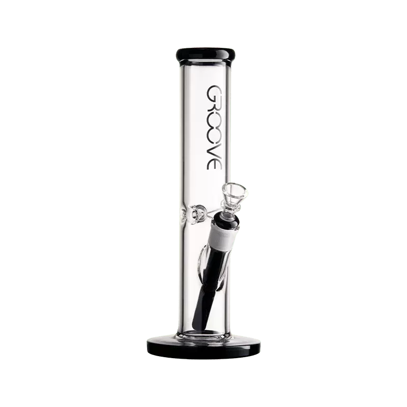Groove Straight Tube Water Pipe 12 Inches