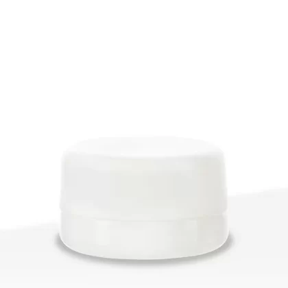 Glass Concentrate Jar | Child- Resistant Thick Round Base w/ Caps
