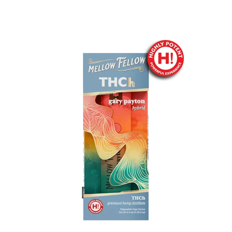Mellow Fellow THCh 0.5g Disposable Vape – Gary Payton (Hybrid)