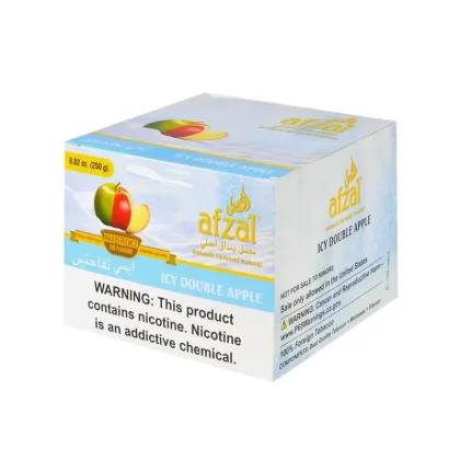 Afzal Icy Double Apple Hookah Shisha