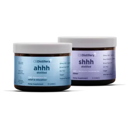 CBDistillery Day & Night Gummies Bundle (0% THC*)