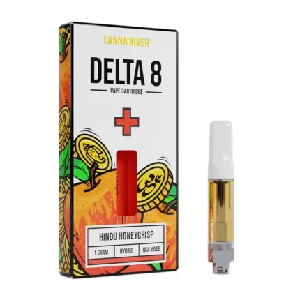 Canna River Delta 8 Vape – Cartridge – Hindu Honeycrisp – 1g