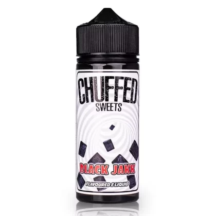 Black licorice By Chuffed Sweets 100ml Shortfill