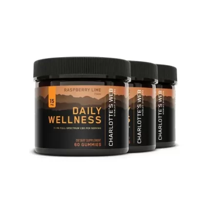 Charlotte’s Web Daily Wellness Gummies 15mg| Charlottes Web