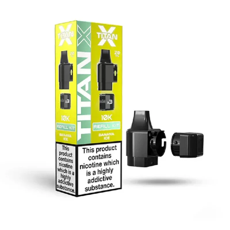 Titan X Prefilled Pod Banana Ice