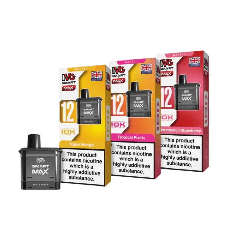 IVG Smart Max Blueberry Peach Refill Pack