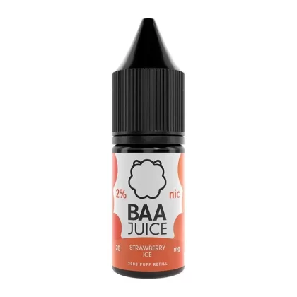 Strawberry Ice By Baa Juice 10ml Nic Salt