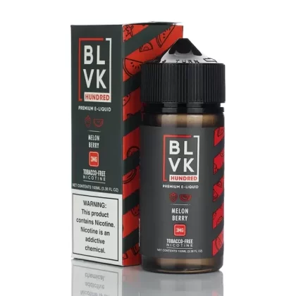 BLVK Hundred E-liquid Melon Berry 100ml (3mg)