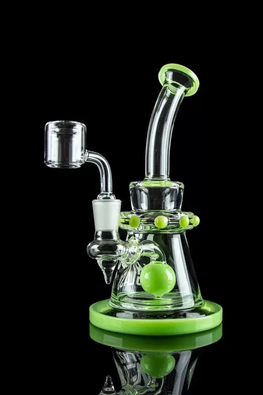 NEU Glass Shower Head Ball Concentrate Rig