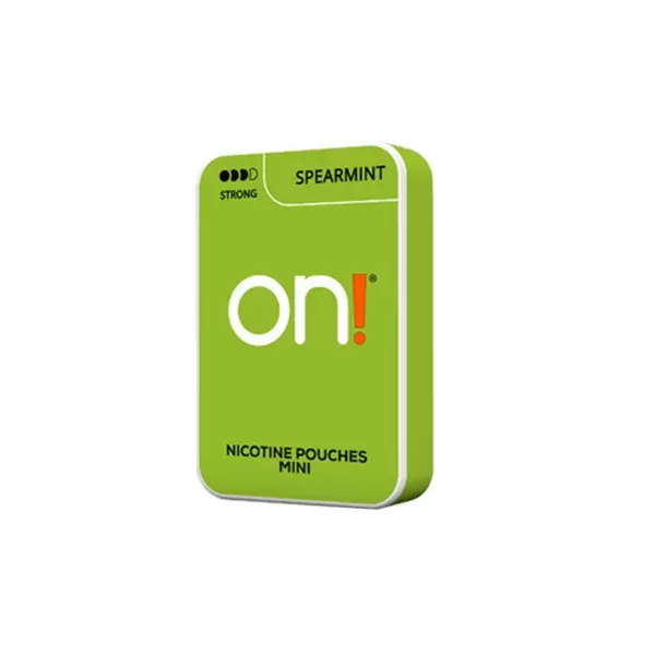 An! Mini Strong Mint-Nikotinbeutel – 6 mg, 20 praktische Beutel