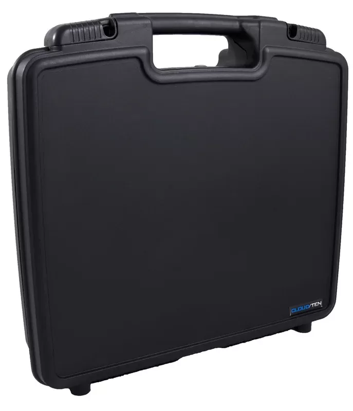 CLOUD/TEN 15.5″ Hard Travel Case with Padlock Rings and Customizable