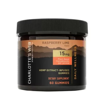 Daily Wellness CBD Gummies – Raspberry Lime 15MG – Charlotte’s Web