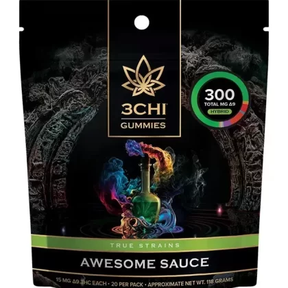 3Chi True Strains Gummies – Awesome Sauce
