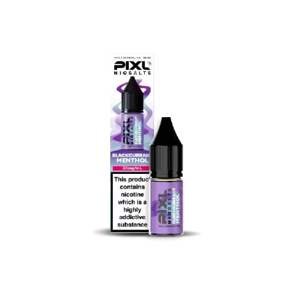 PIXL Nic Salt E-Liquid Blackcurrant Menthol 10ml