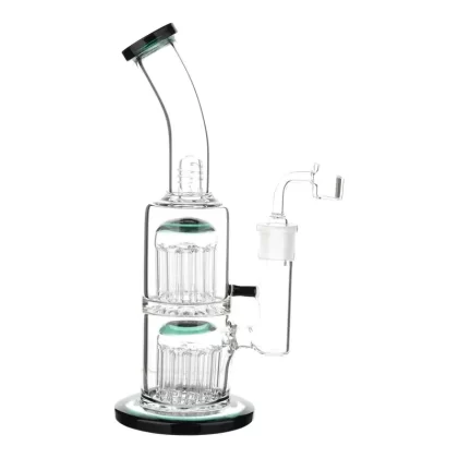 Double Barrel Dab Rig – 11in