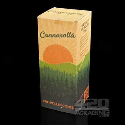 Cannarolla 98mm x 30mm Pre Rolled Natural Paper Cones 700/Box