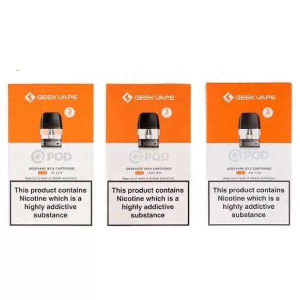 Geekvape Q Pod Cartridge – Replacement Pods