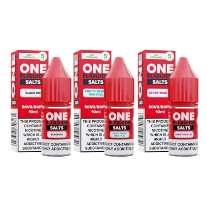 5 mg aromatisierte Nikotinsalze – ein E-Liquid 10 ml (50VG/50PG)